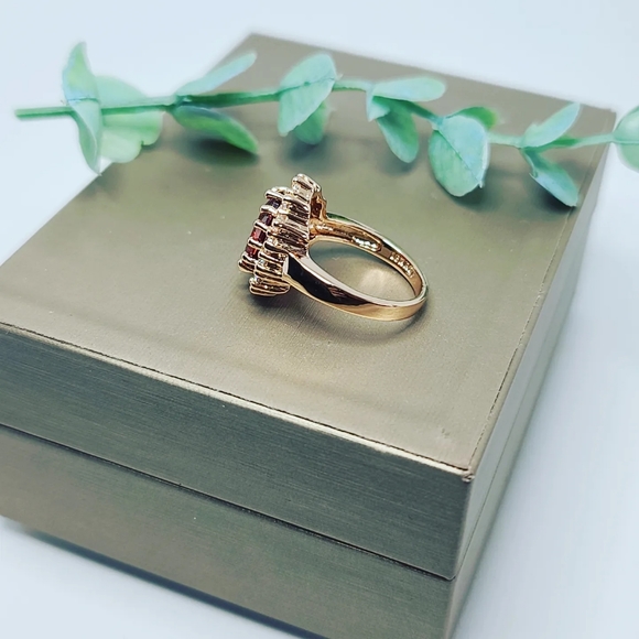 Zirconia Rose ring - Picture 4 of 4